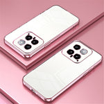 For Xiaomi 14 TPU Phone Case Electroplated Frame Protective Cover