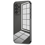 Til Samsung Galaxy A13 4G TPU-cover med præcisionshuller og elektroplateret kant