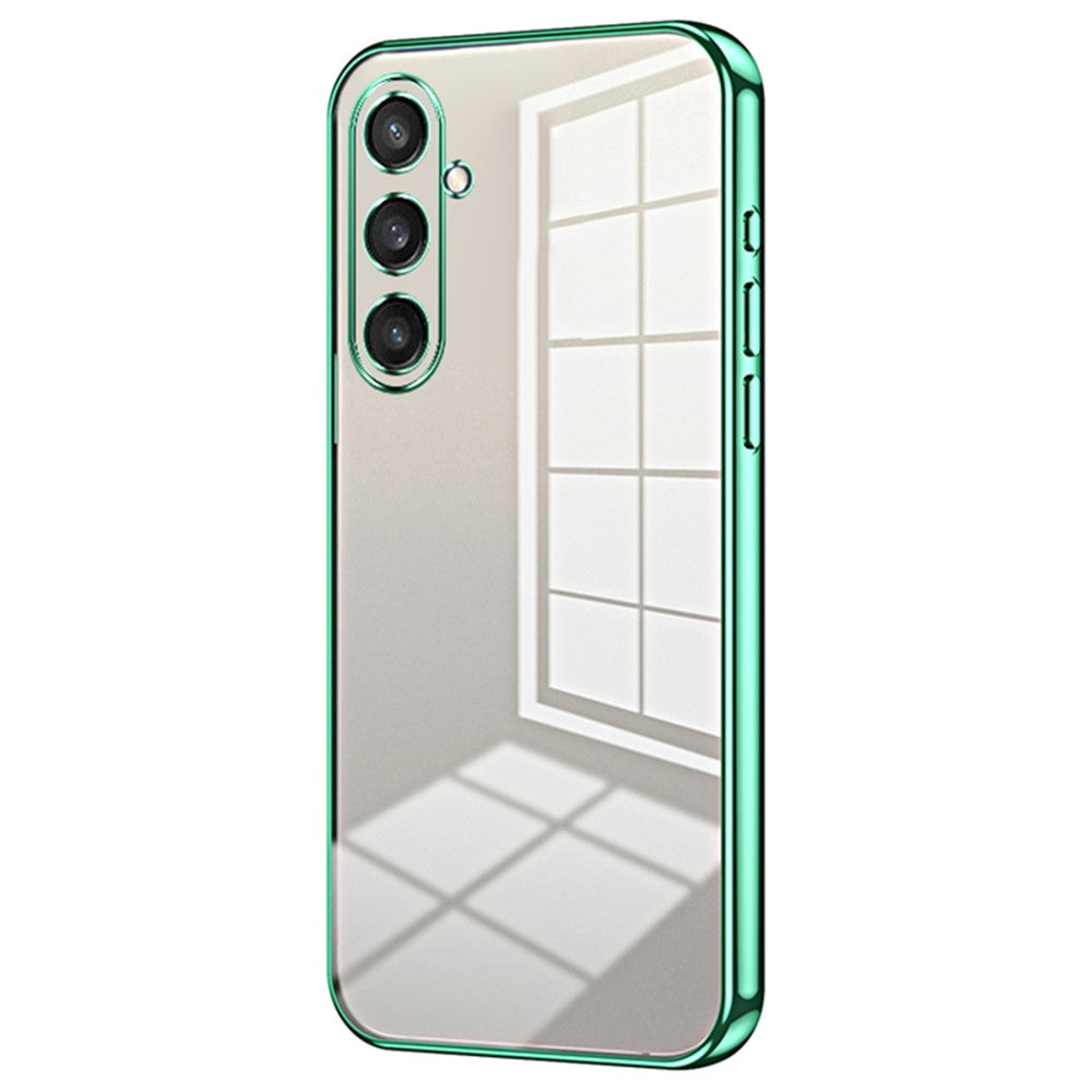 For Samsung Galaxy S23 FE TPU Phone Cover Electroplated Precision Case