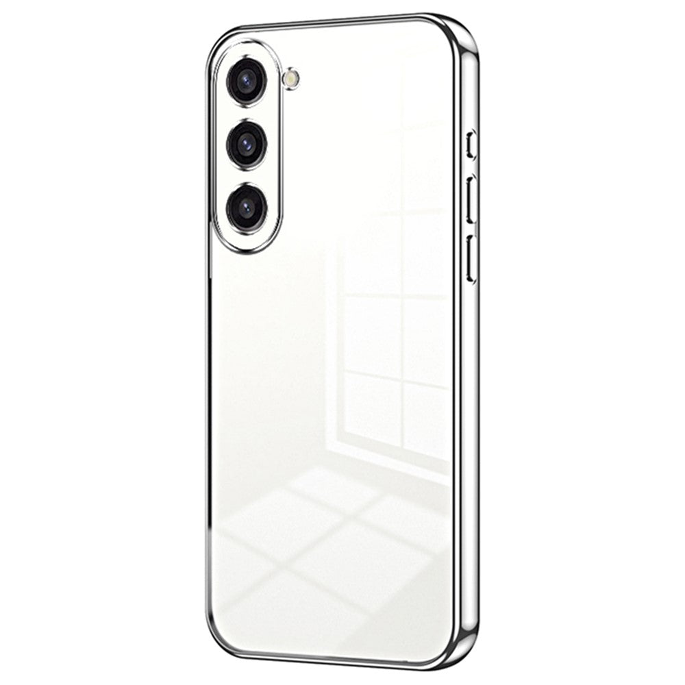 For Samsung Galaxy S23+ Protective Case Electroplating TPU Phone Cover