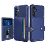 ZM03 For Samsung Galaxy A15 5G Cell Phone Case PU Leather Coated TPU Shell Fits Magnetic Car Mount