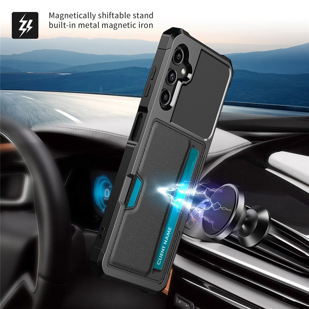 Til Samsung Galaxy A15 5G Telefoncover ZM02 Fuld Beskyttelsescover Kortplads