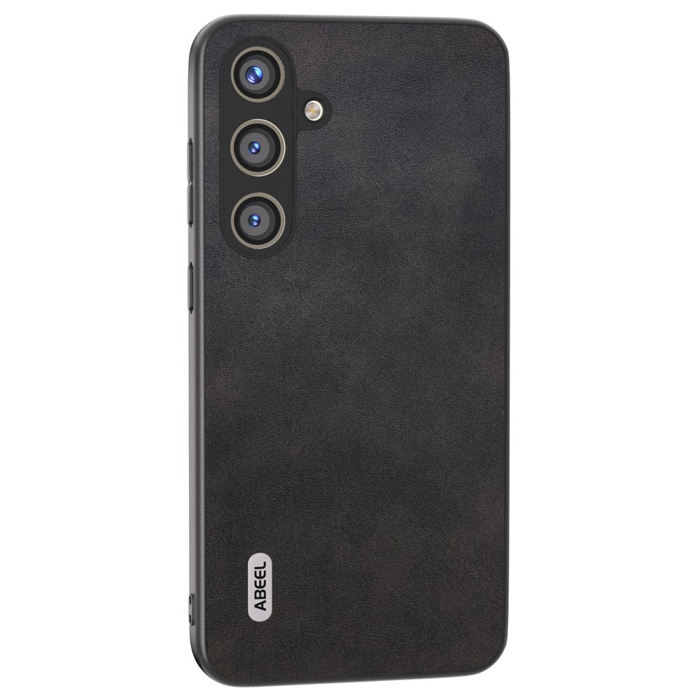ABEEL Til Samsung Galaxy S24+ Cover med Kohudsstruktur, Stødsikkert Beskyttende Telefoncover