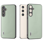 ABEEL For Samsung Galaxy S24+ Phone Case Ecological Texture Leather Cover Soft Touch