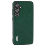 ABEEL For Samsung Galaxy S24+ Cross Texture Case Impact-Resistant Mobile Phone Cover