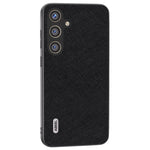 ABEEL For Samsung Galaxy S24+ Cross Texture Case Impact-Resistant Mobile Phone Cover