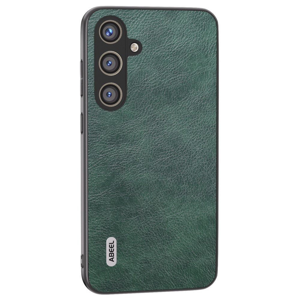 ABEEL til Samsung Galaxy S24+ ridsefrit cover PU læder telefoncover litchi tekstur