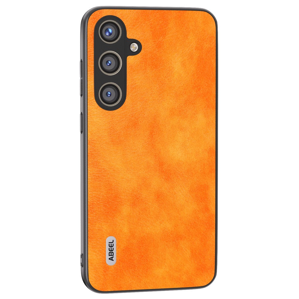 ABEEL til Samsung Galaxy S24+ ridsefrit cover PU læder telefoncover litchi tekstur