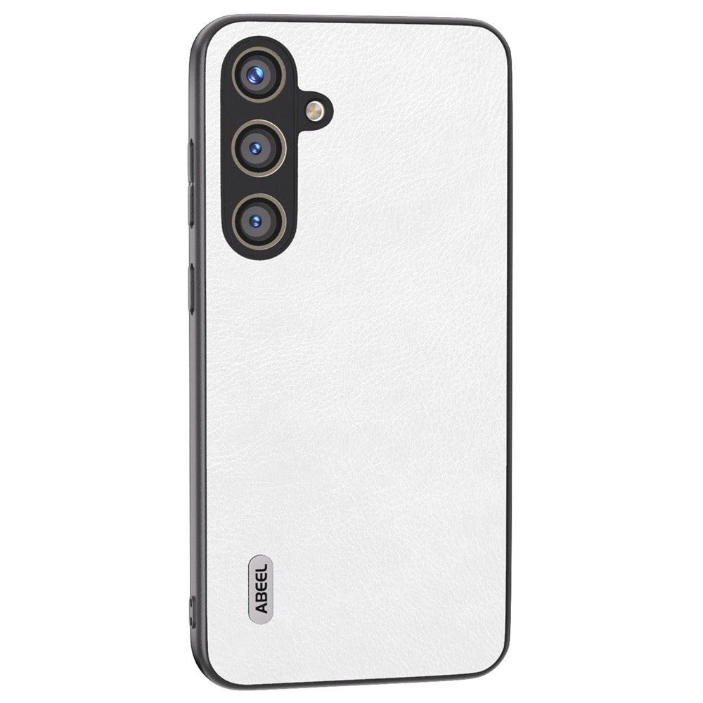 ABEEL til Samsung Galaxy S24+ ridsefrit cover PU læder telefoncover litchi tekstur