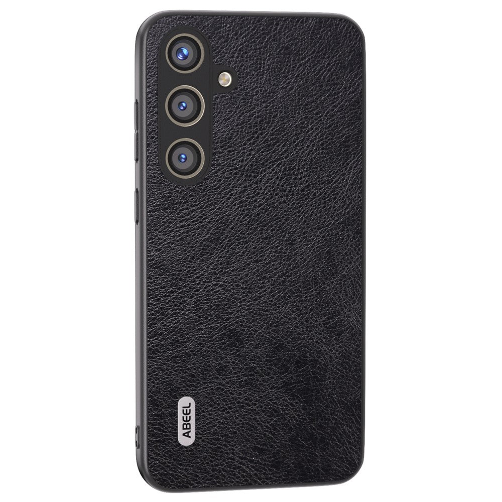 ABEEL til Samsung Galaxy S24+ ridsefrit cover PU læder telefoncover litchi tekstur