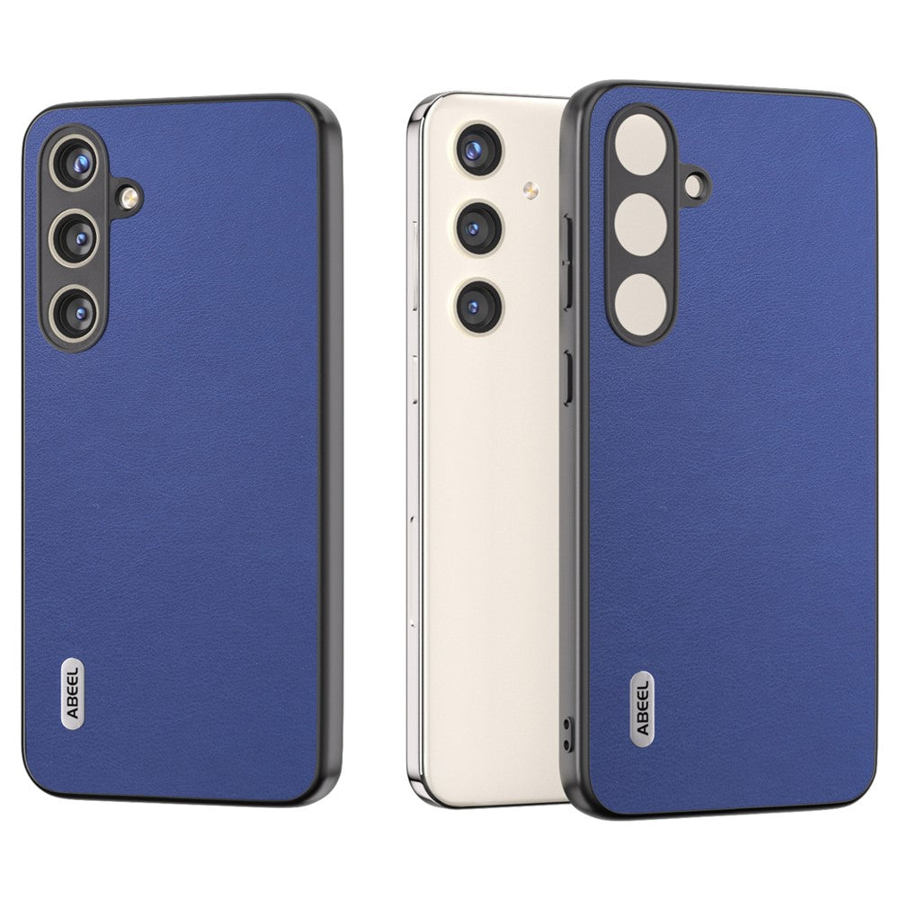 ABEEL til Samsung Galaxy S24+ Telefoncover PU-læder+PC+TPU Bagsidebeskyttelse Mod Fald