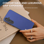 ABEEL til Samsung Galaxy S24+ Telefoncover PU-læder+PC+TPU Bagsidebeskyttelse Mod Fald