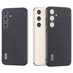ABEEL For Samsung Galaxy S24+ Glitter Surface Phone Case PU Leather Anti-Scratch Back Cover