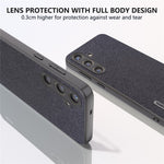 ABEEL For Samsung Galaxy S24+ Glitter Surface Phone Case PU Leather Anti-Scratch Back Cover