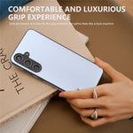 ABEEL For Samsung Galaxy S24 Phone Case Anti-Scratch Ecological Texture Leather Cover