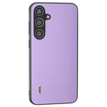 ABEEL For Samsung Galaxy S24 Phone Case Anti-Scratch Ecological Texture Leather Cover