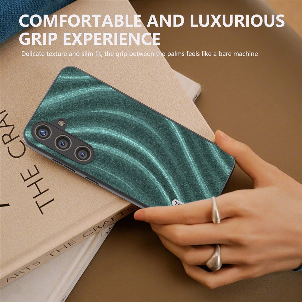 ABEEL For Samsung Galaxy S24 Case Milky Way Series PU Leather Phone Back Cover