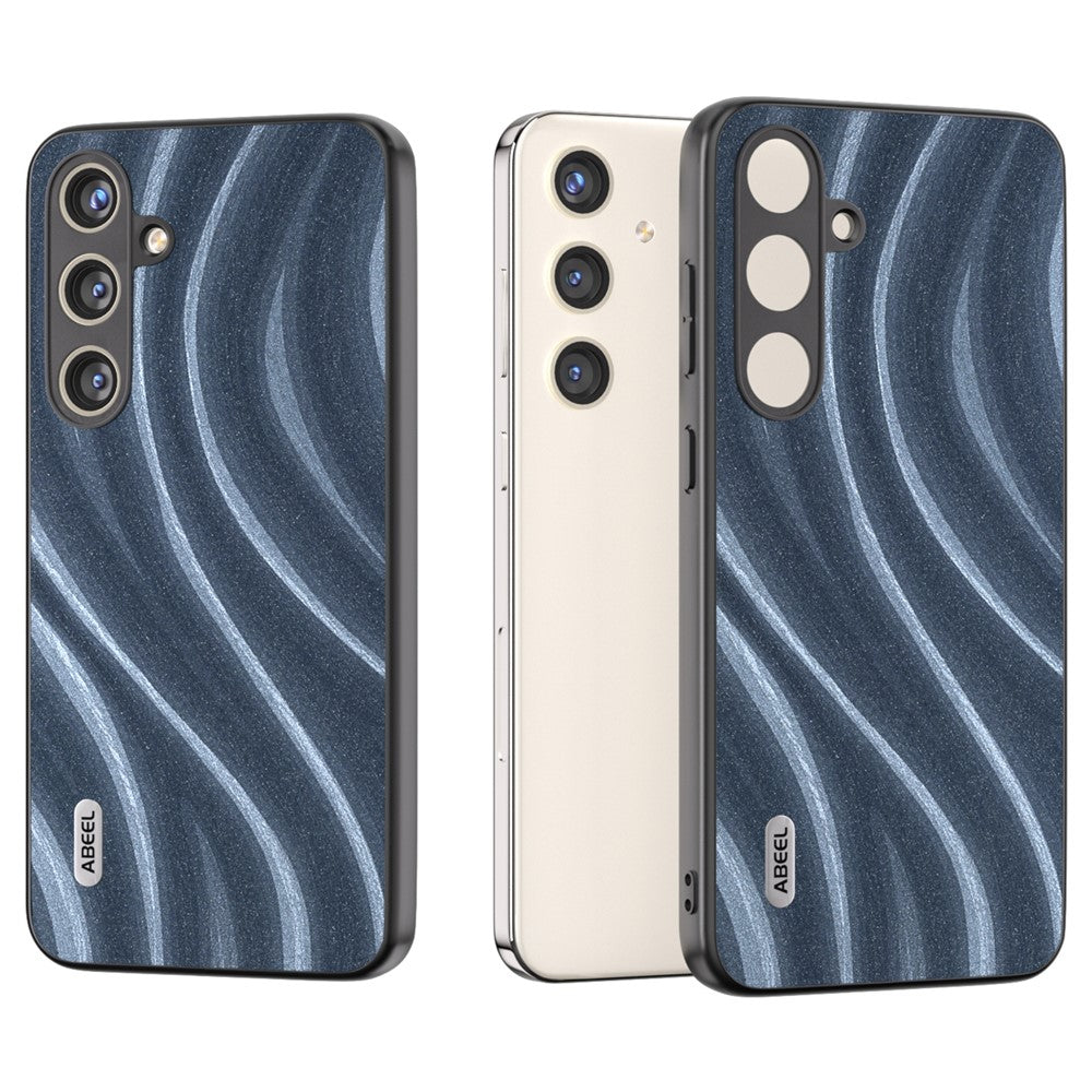 ABEEL For Samsung Galaxy S24 Case Milky Way Series PU Leather Phone Back Cover