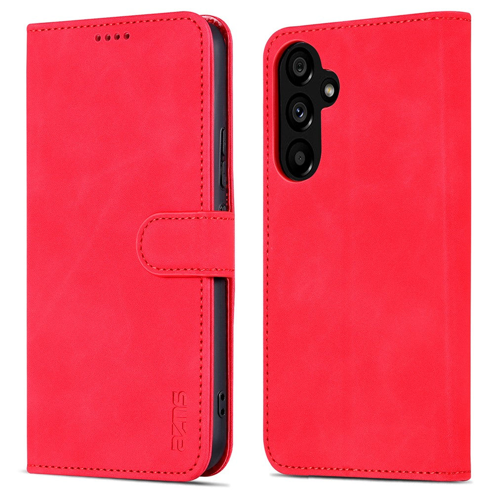 AZNS For Samsung Galaxy A55 5G Leather Case Wallet Phone Cover Magnetic Clasp