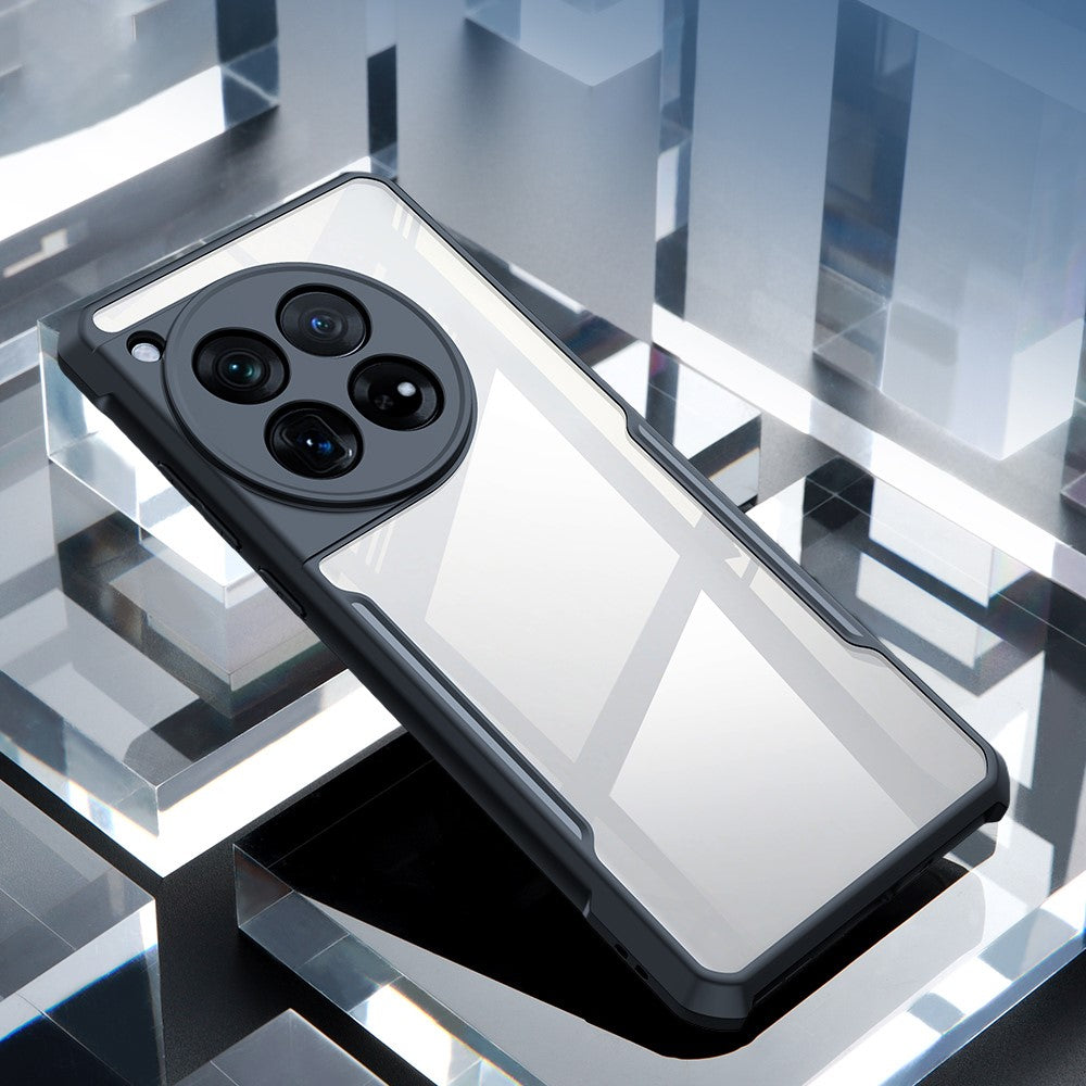 XUNDD Smartphone-skal för OnePlus 12 5G Reptåligt skal i akryl + TPU-skal