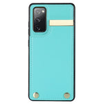 Samsung Galaxy S20 FE 5G / S20 FE / S20 FE 2022 / S20 Lite mobilmobilskal TPU+PU-läder korthållare fodral