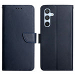 HT02 For Samsung Galaxy A55 5G Wallet Case Genuine Cow Leather Stand Phone Shell