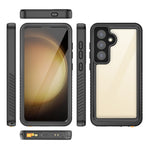 REDPEPPER FS Series for Samsung Galaxy S24+ IP68 Case Clear Back Panel Underwater Diving Phone Cover