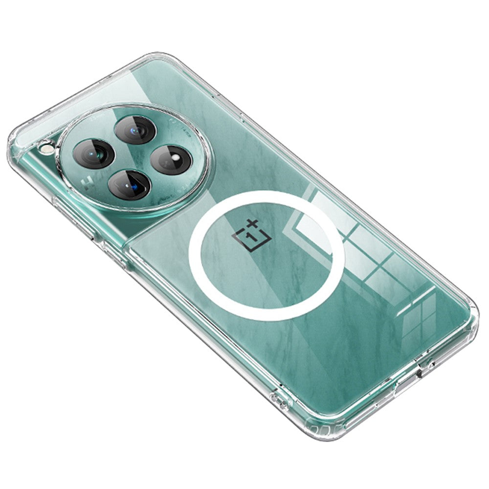 OnePlus 12 5G Magnetiskt skal Anti-rep PC+TPU mobilskydd