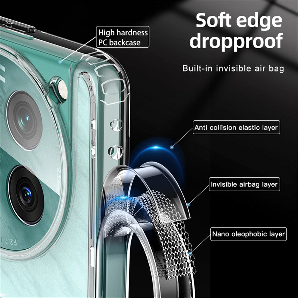 OnePlus 12 5G Magnetiskt skal Anti-rep PC+TPU mobilskydd