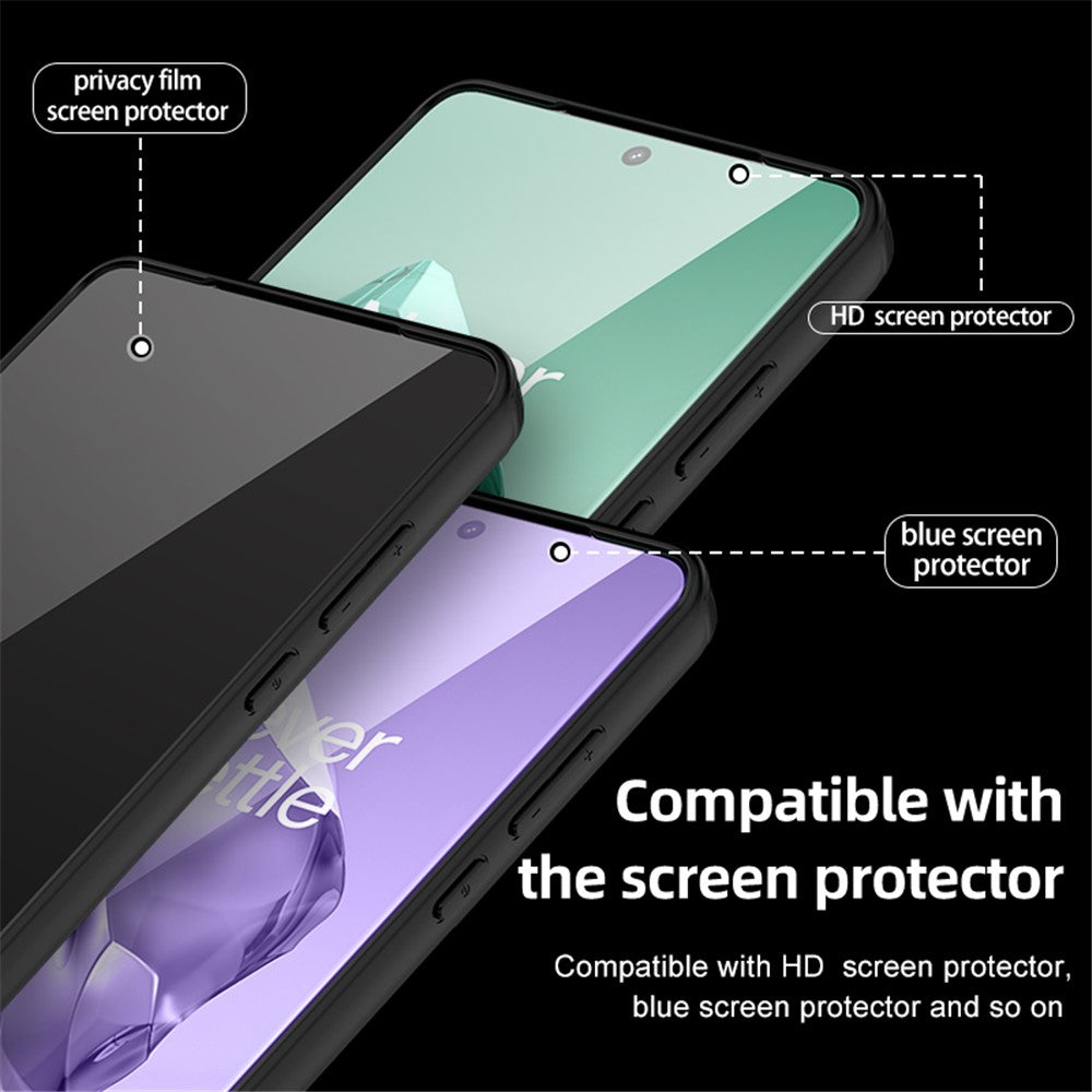 OnePlus 12 5G Magnetiskt skal Anti-rep PC+TPU mobilskydd