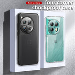 OnePlus 12 5G Magnetiskt skal Anti-rep PC+TPU mobilskydd