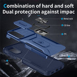 Til Samsung Galaxy A05s 4G Telefoncover Hybrid Blød TPU + Hård PC Bagcover
