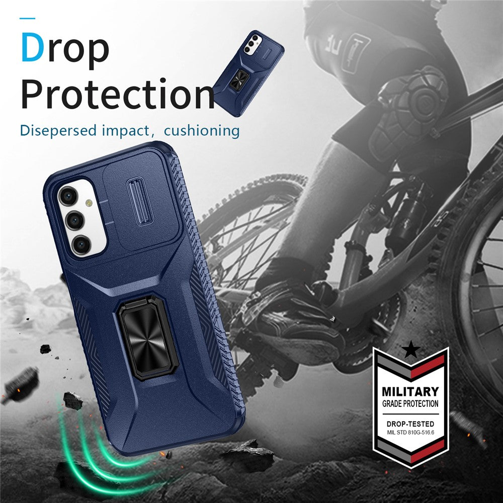 Til Samsung Galaxy A05s 4G Telefoncover Hybrid Blød TPU + Hård PC Bagcover