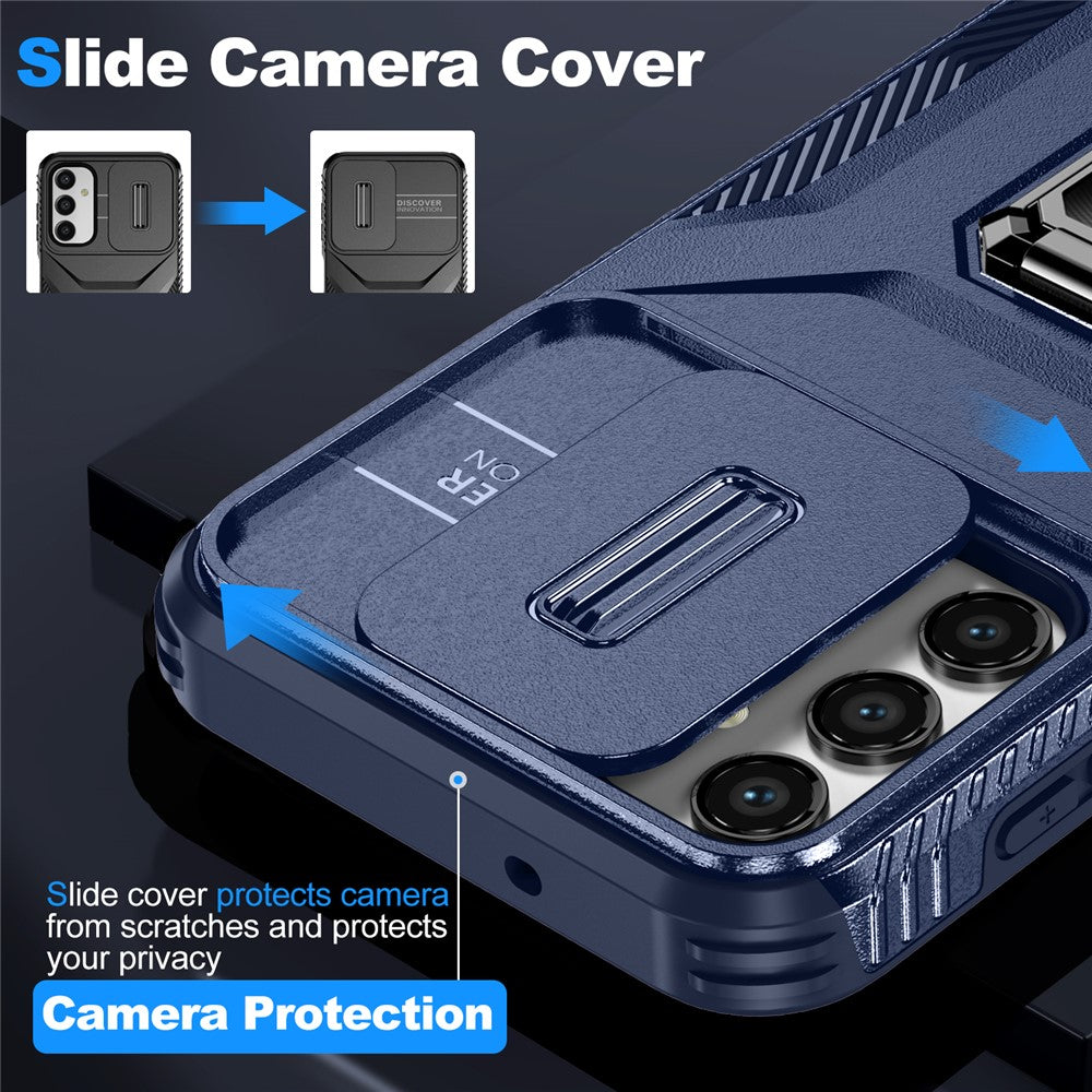 Til Samsung Galaxy A05s 4G Telefoncover Hybrid Blød TPU + Hård PC Bagcover