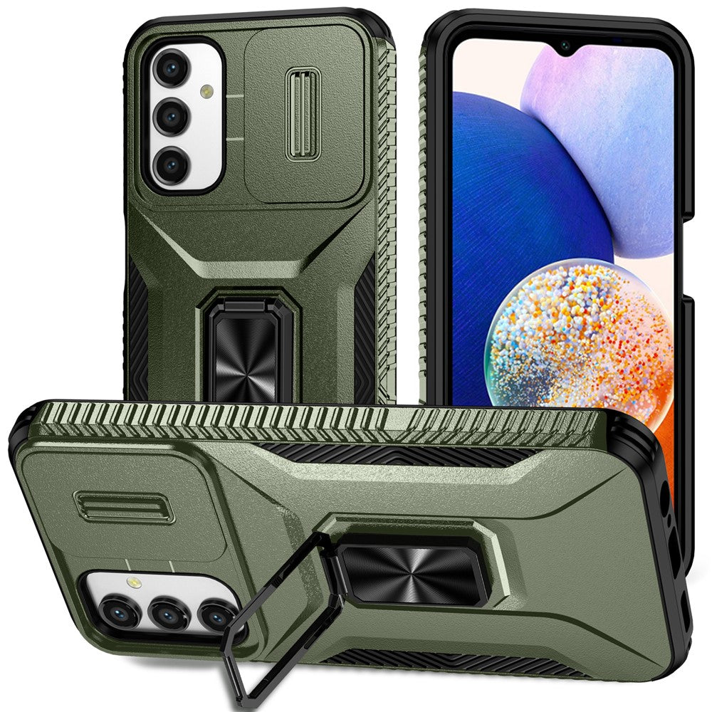 Til Samsung Galaxy A05s 4G Telefoncover Hybrid Blød TPU + Hård PC Bagcover