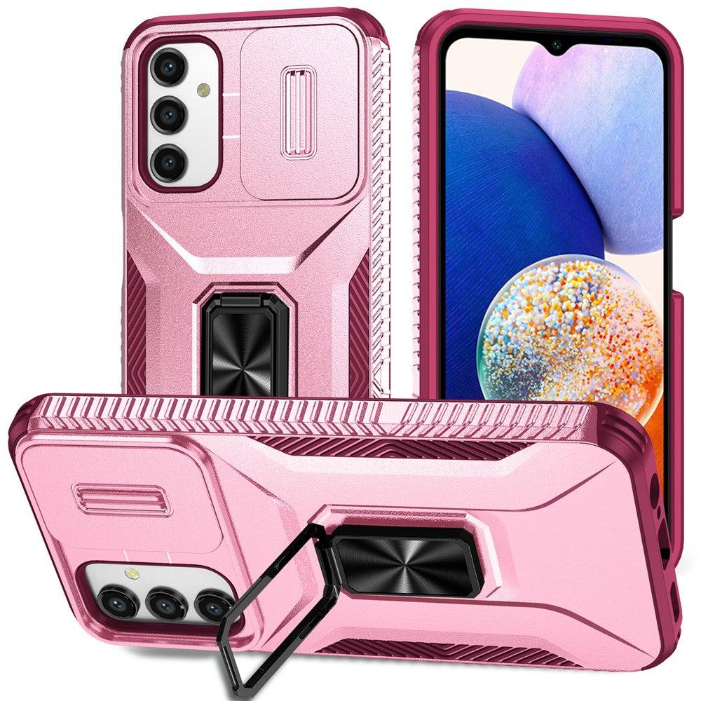 Til Samsung Galaxy A05s 4G Telefoncover Hybrid Blød TPU + Hård PC Bagcover