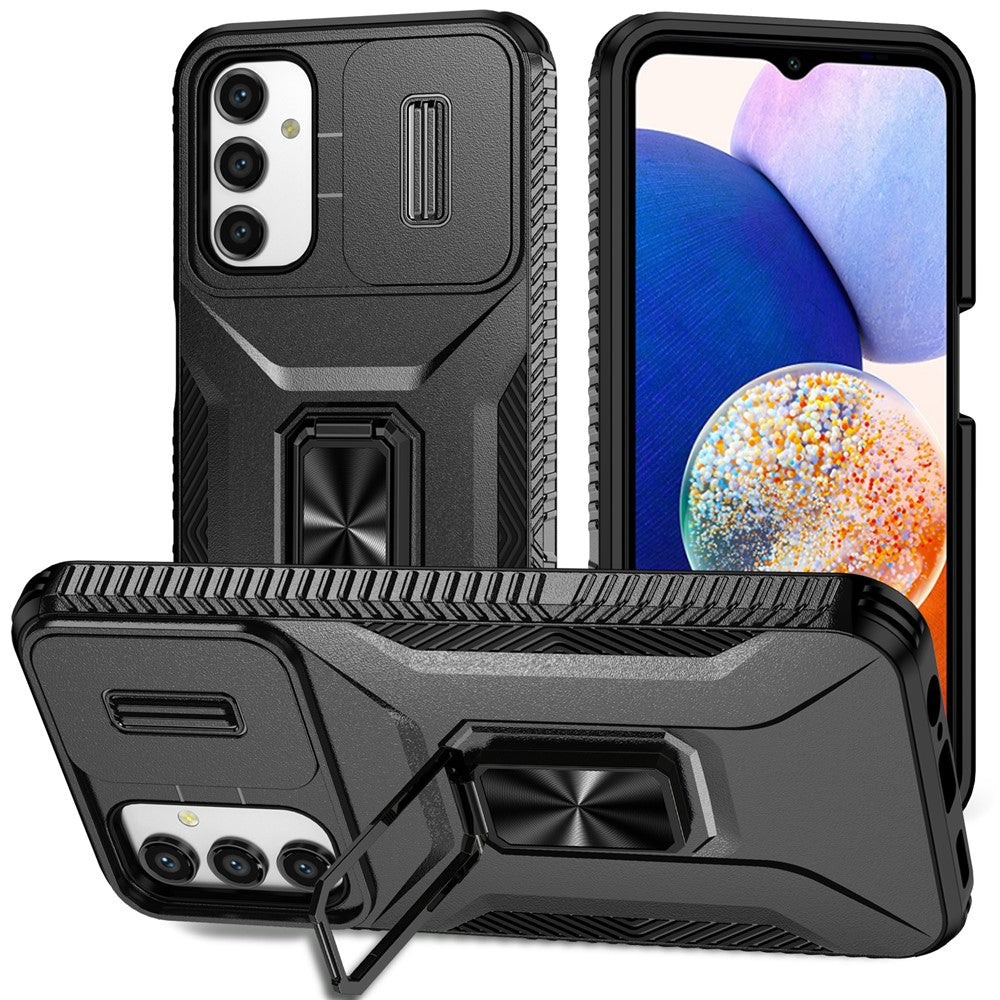 Til Samsung Galaxy A05s 4G Telefoncover Hybrid Blød TPU + Hård PC Bagcover