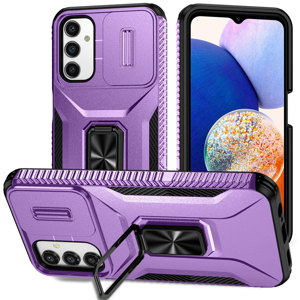 Til Samsung Galaxy A05s 4G Telefoncover Hybrid Blød TPU + Hård PC Bagcover