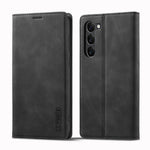 LC.IMEEKE For Samsung Galaxy S24+ Microfiber Leather Case Wallet Phone Cover Viewing Stand