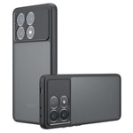 For Xiaomi Redmi K70E 5G / Poco X6 Pro 5G Matte Case 2-in-1 Skin-touch TPU+PC Mobile Phone Cover