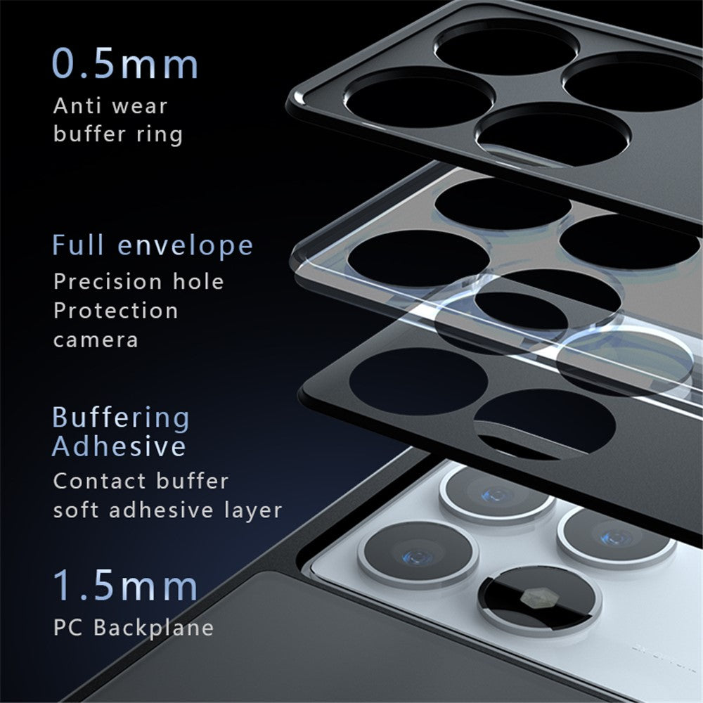 For Xiaomi Redmi K70E 5G / Poco X6 Pro 5G Matte Case 2-in-1 Skin-touch TPU+PC Mobile Phone Cover