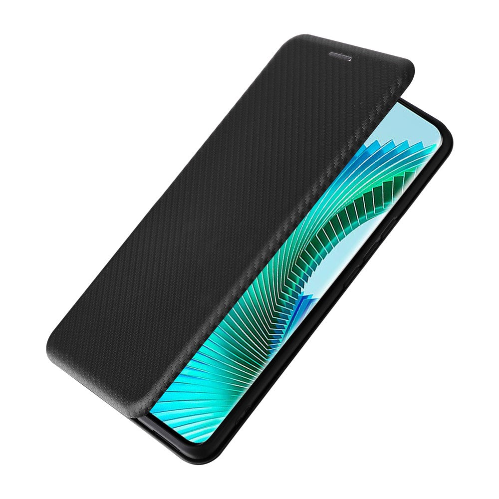 For Honor Magic6 Lite 5G / X9b 5G Carbon Fiber Leather Phone Case with Card Slots