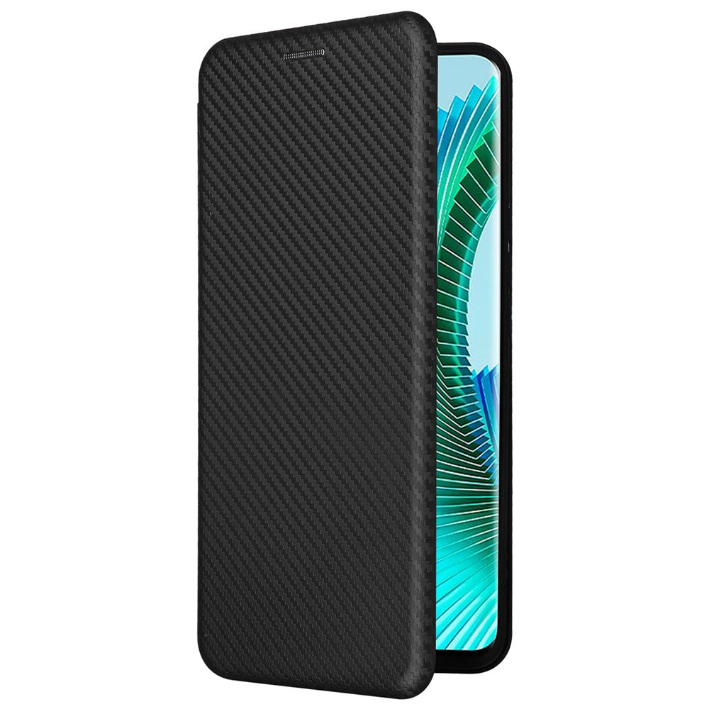 For Honor Magic6 Lite 5G / X9b 5G Carbon Fiber Leather Phone Case with Card Slots