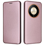 For Honor Magic6 Lite 5G / X9b 5G Carbon Fiber Leather Phone Case with Card Slots
