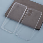 For Oppo A17 4G / A17k 4G Phone Case Clear Acrylic Back + TPU Frame Cover with PET Film