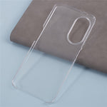 For Oppo A98 5G Clear Case TPU Frame+Acrylic Back+PET Screen Protector
