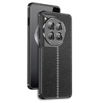 For OnePlus 12 5G Soft TPU Case Litchi Texture Protective Phone Cover