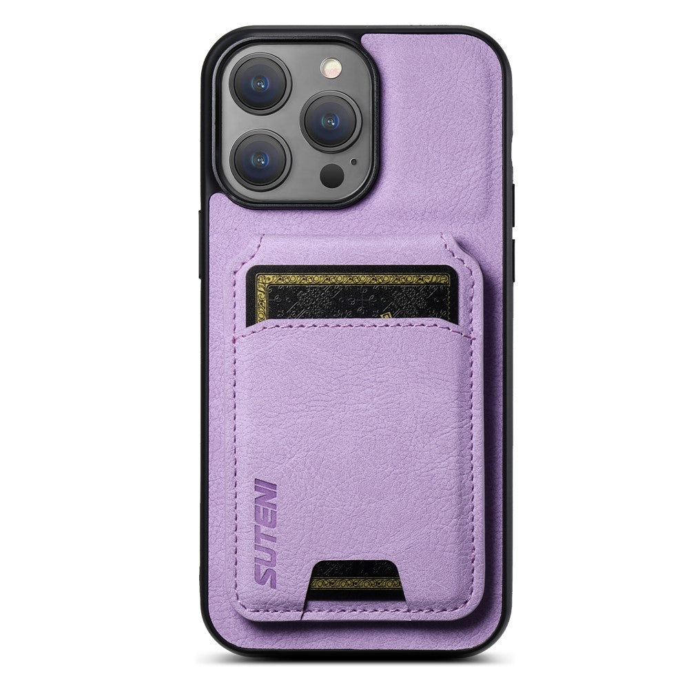 SUTENI H02 For iPhone 11 Pro PU Leather Case Litchi Texture Anti-scratch Phone Cover
