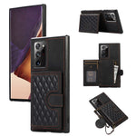 For Samsung Galaxy Note20 Ultra 5G / Note20 Ultra Shoulder Phone Pouch Card Case TPU+PU Leather Cover