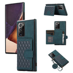 For Samsung Galaxy Note20 Ultra 5G / Note20 Ultra Shoulder Phone Pouch Card Case TPU+PU Leather Cover
